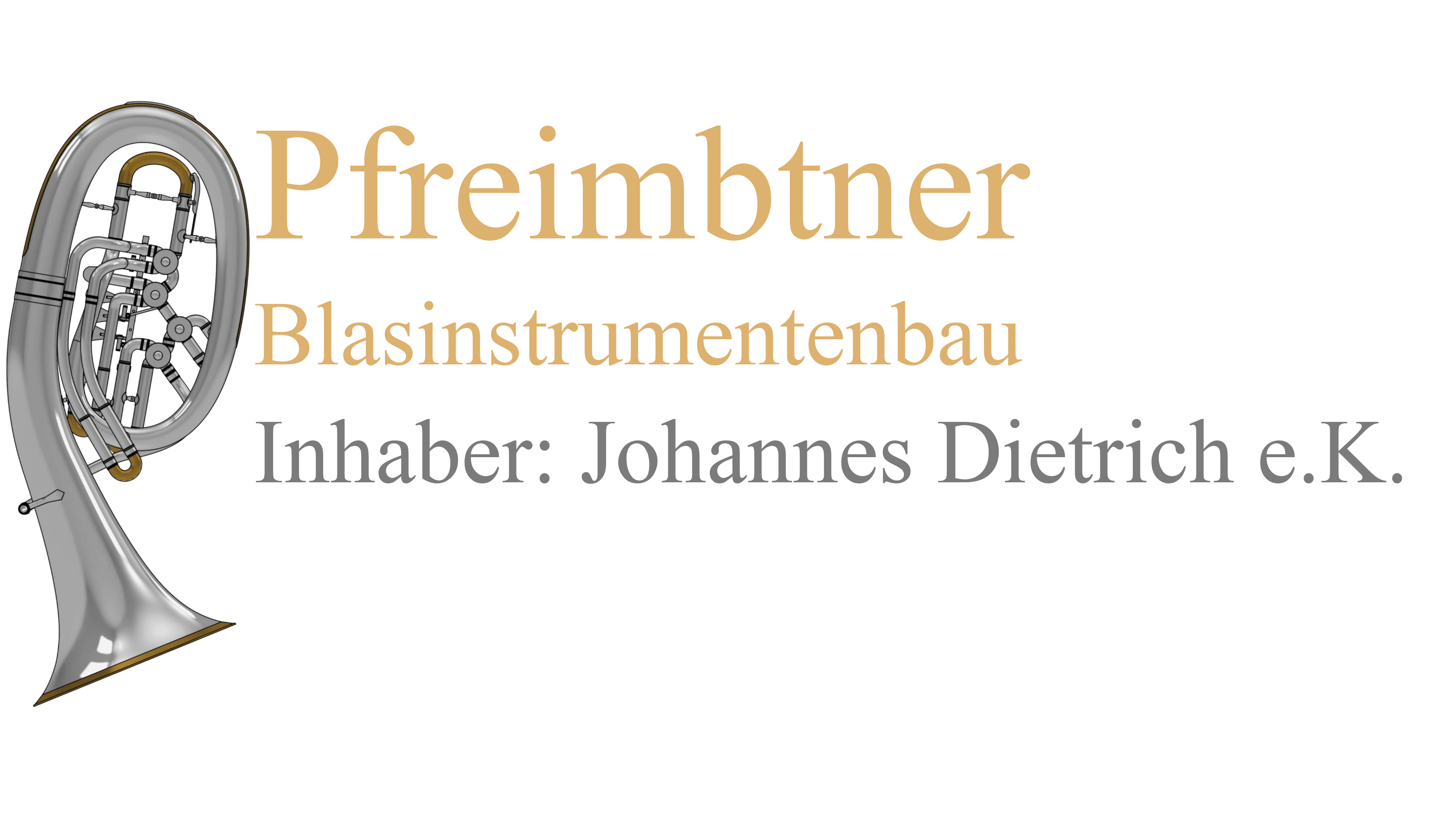 Bariton Logo Pfreimbtner Blasinstrumentenbau Inhaber: Johannes Dietrich e.K.